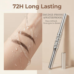 LAHERSR 4-Point Microblade Eyebrow Pen – Premium Silver Edition