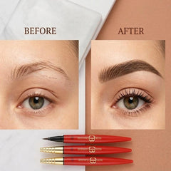 Lahersr 3-Day Microblade Perfection Brow Pen - "Chili" Classic Edition: Natural Hair-Like Strokes